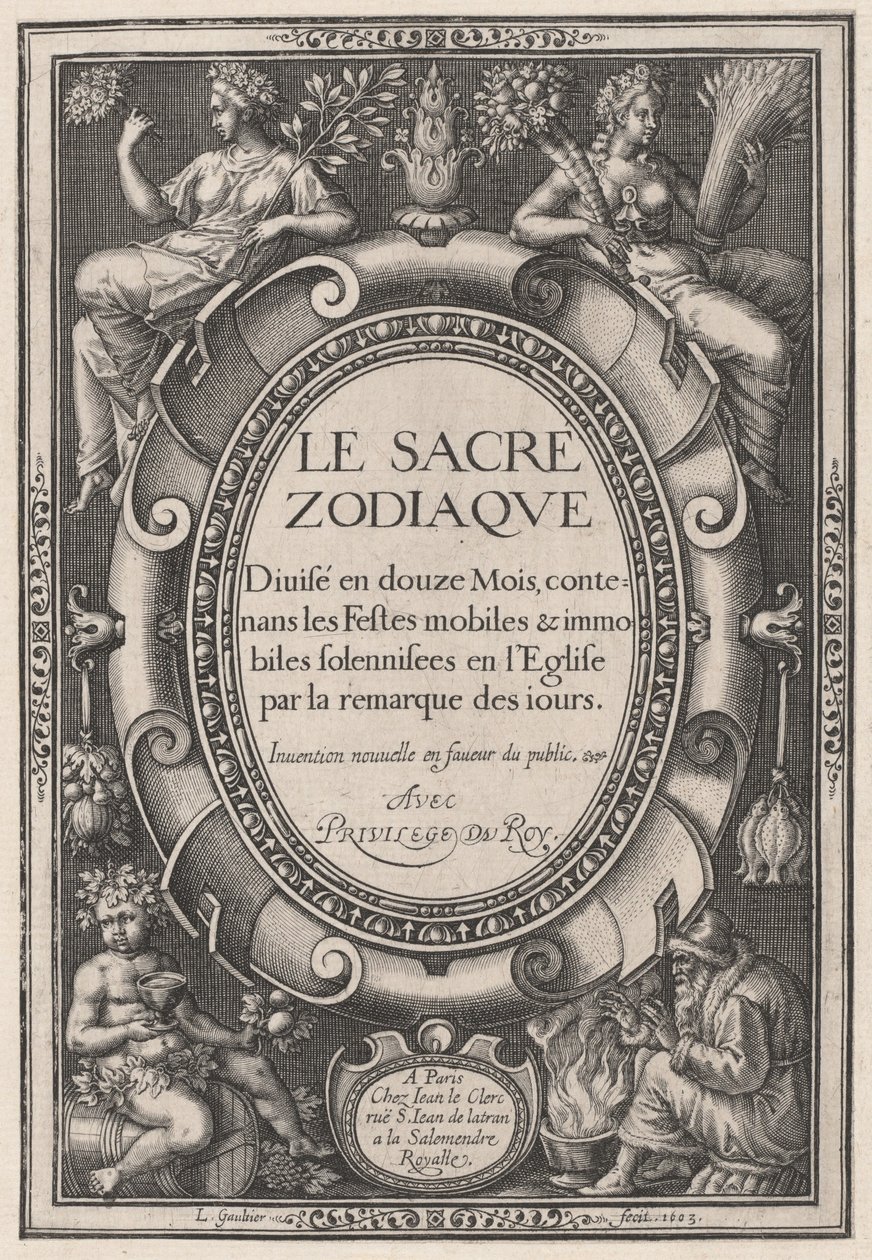 Pagina del titolo da Leonard Gaultier