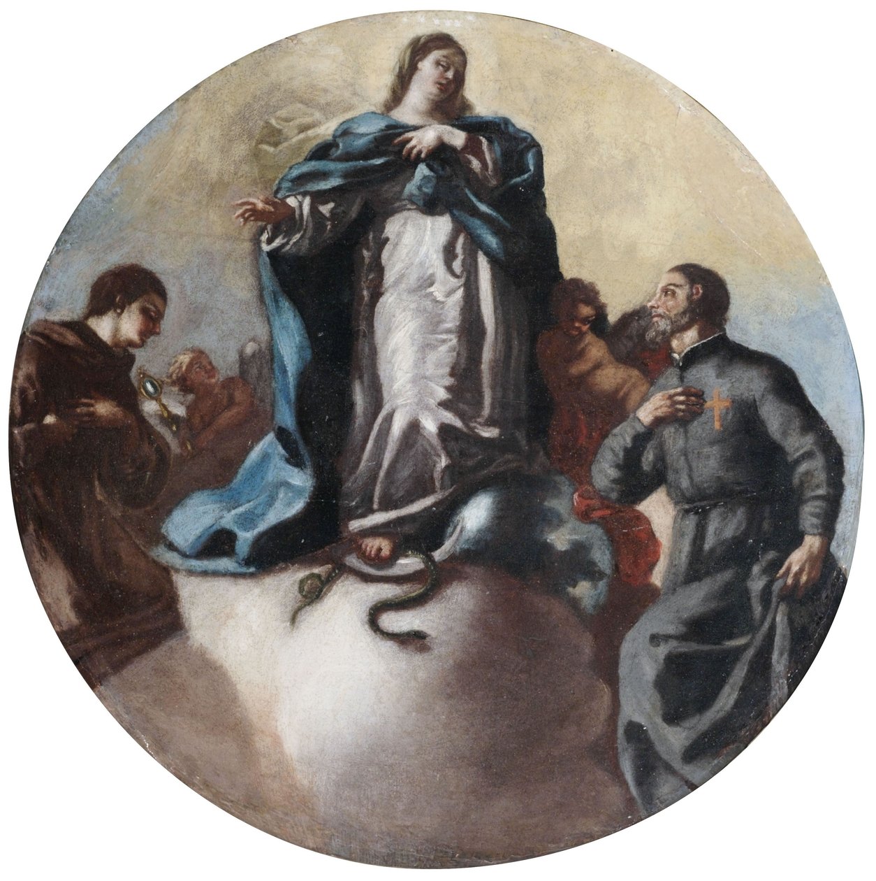 La Vergine Immacolata con Sant