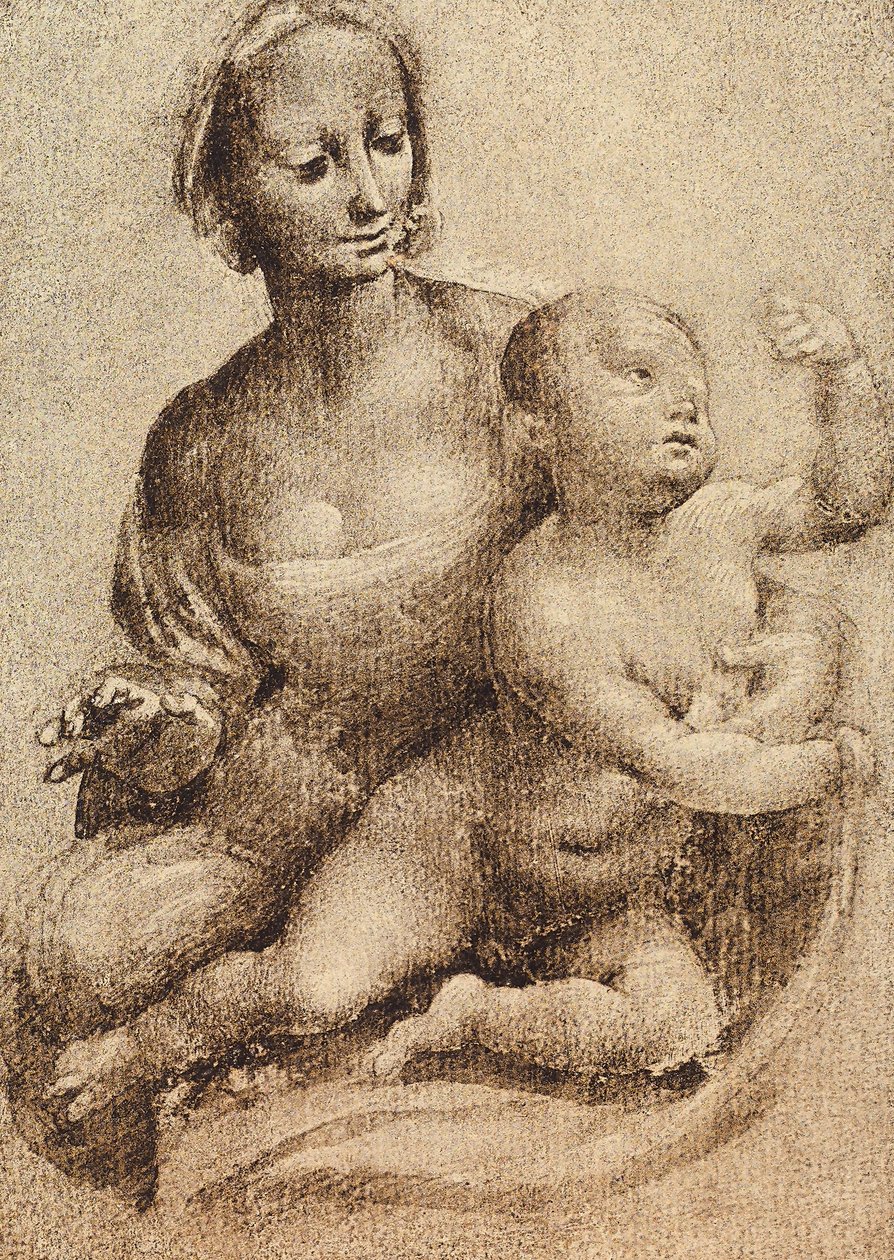 Madonna con Bambino da Leonardo da Vinci