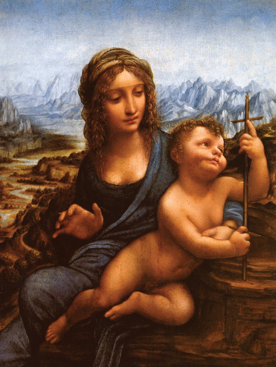 Madonna della Rocca da Leonardo da Vinci