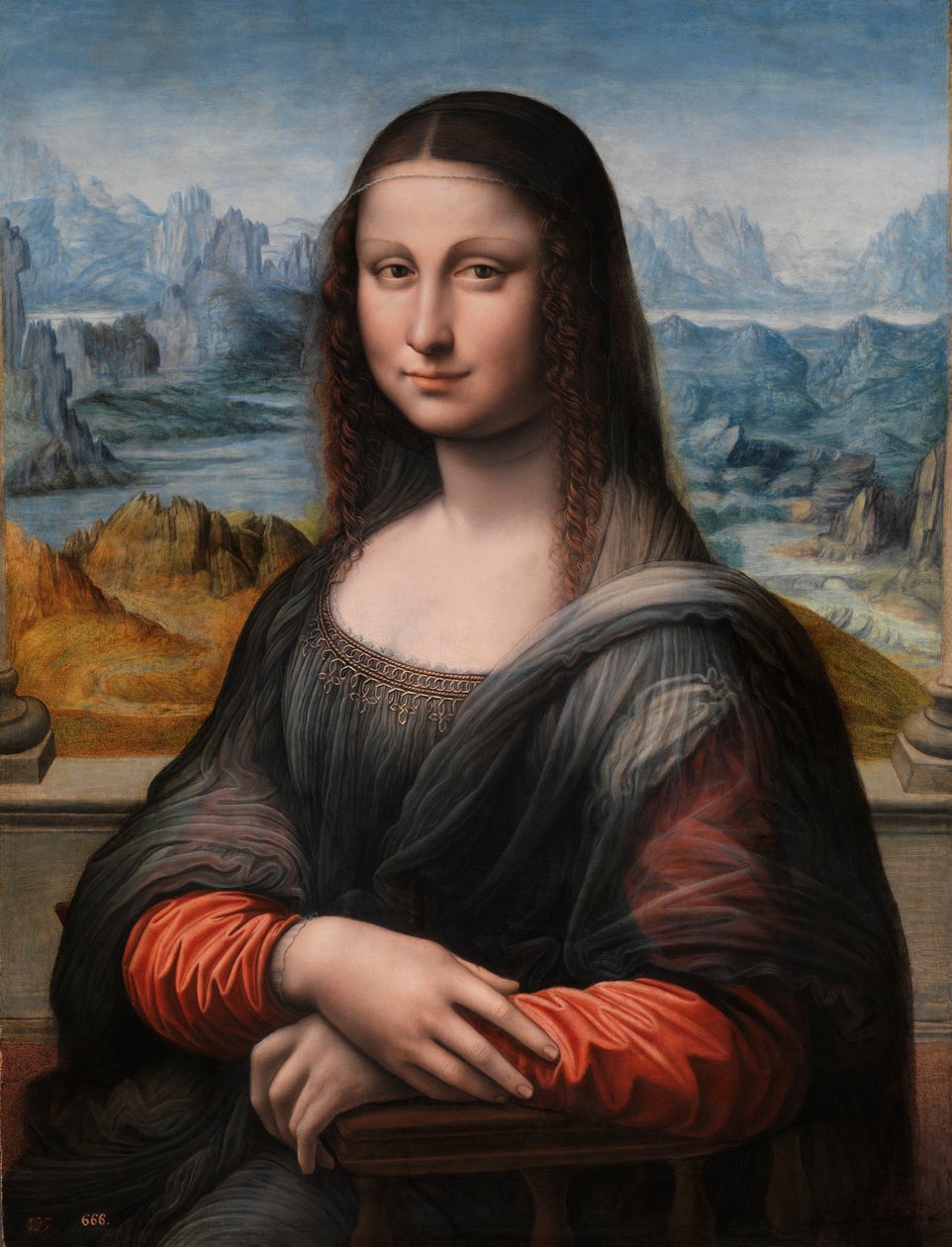 Monna Lisa, 1503-19 da Leonardo da Vinci
