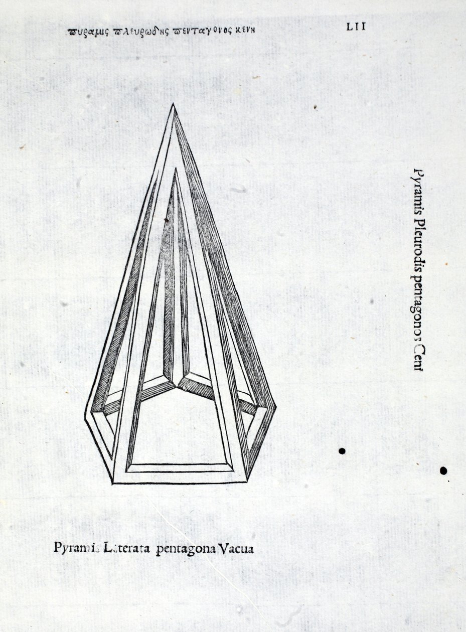 Pyramis laterata pentagona vacua, illustrazione da 