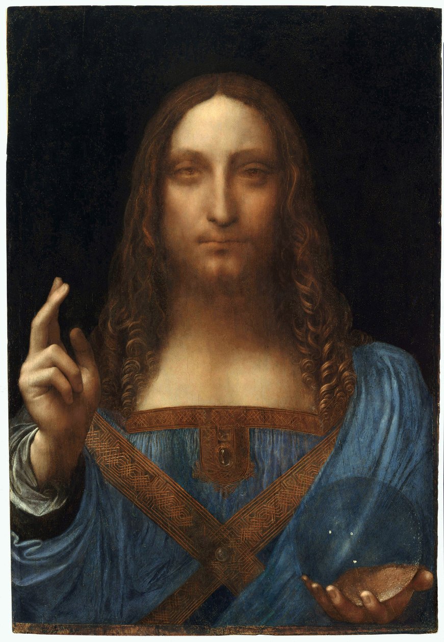 Cristo come Salvator Mundi da Leonardo da Vinci