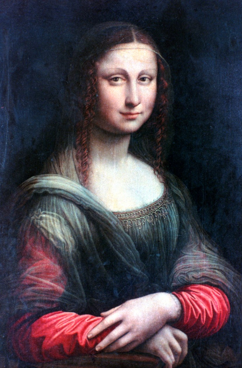 La Gioconda, c1500 da Leonardo da Vinci