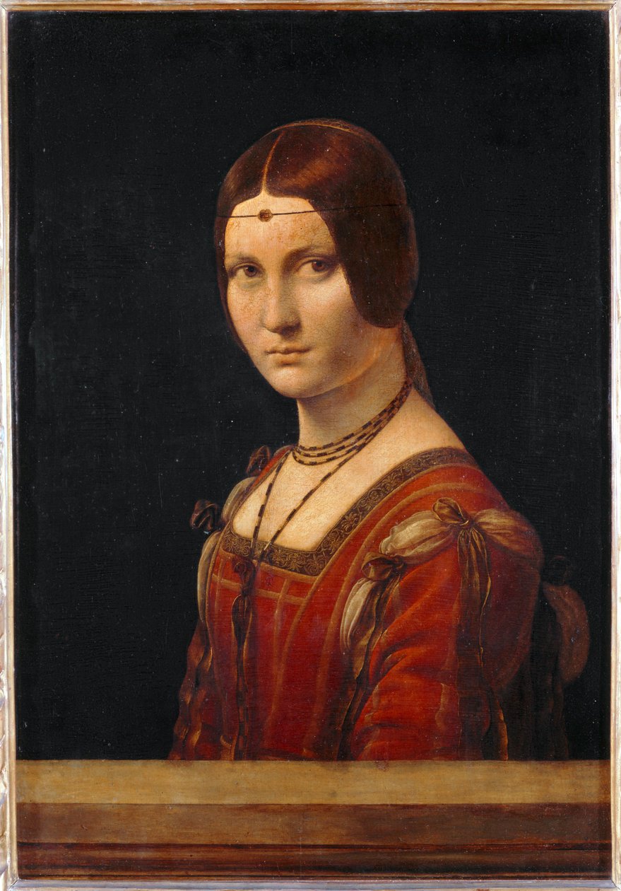 La belle Ferroniere … da Leonardo da Vinci