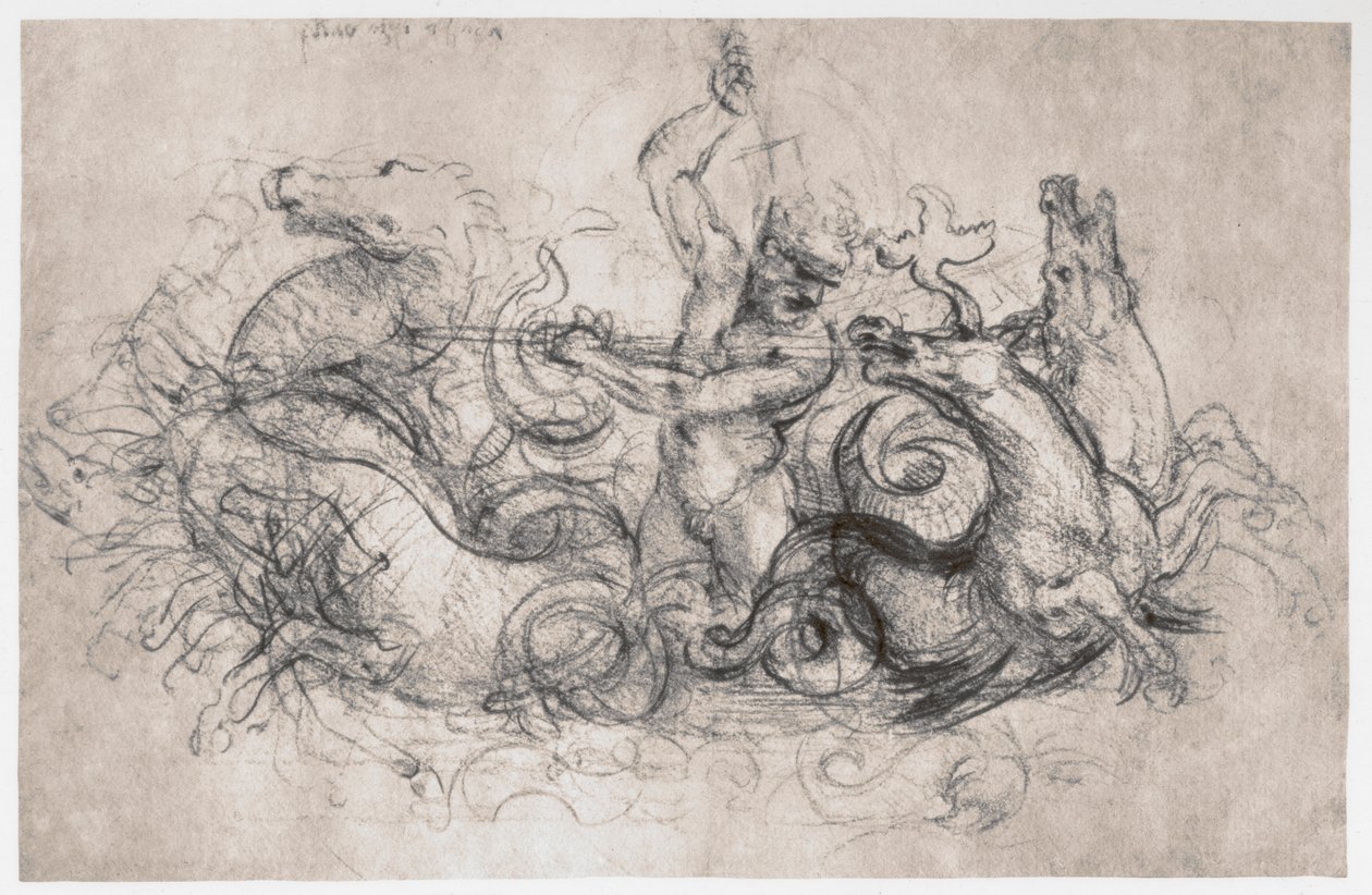 Nettuno, c. 1504 da Leonardo da Vinci