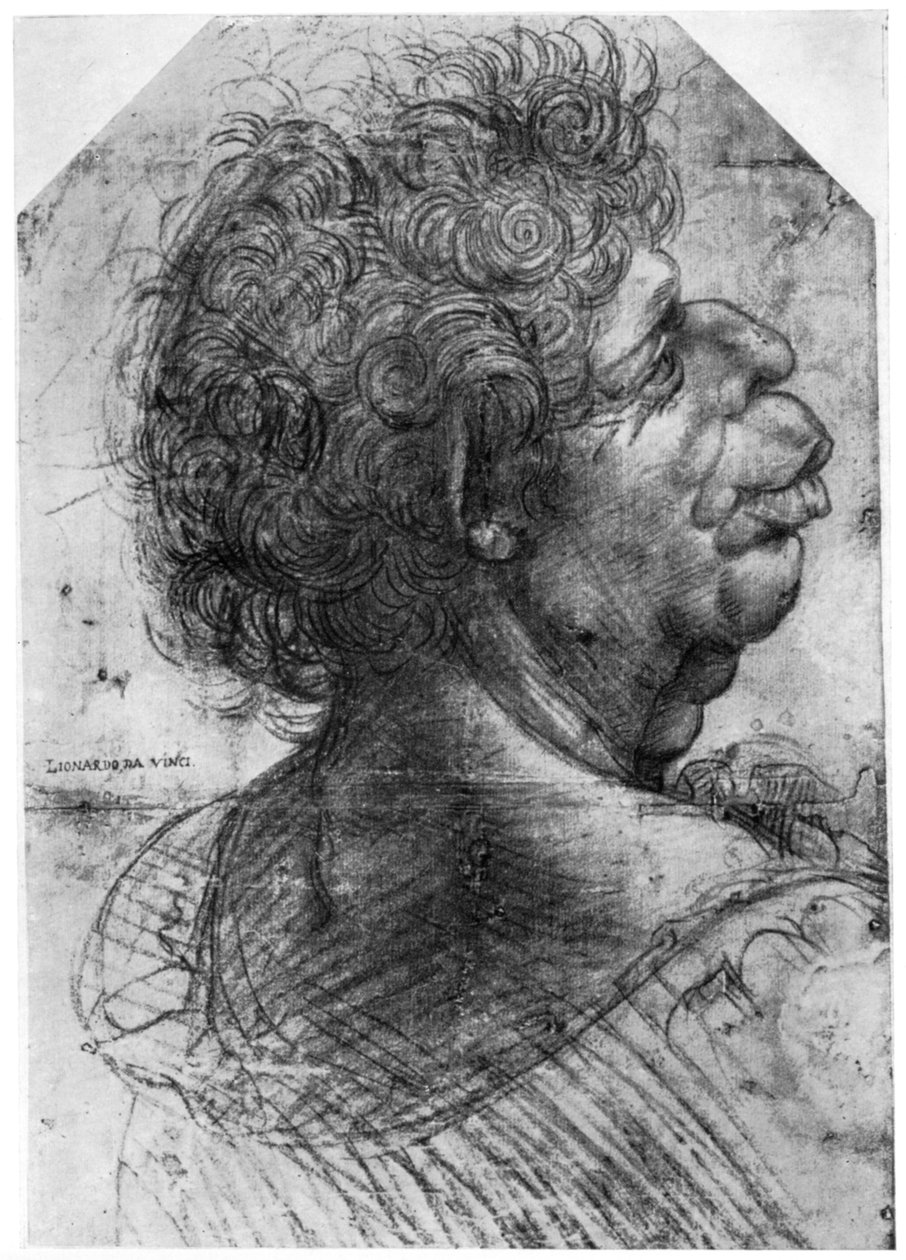 Scaramuccia, 1500-1505 1954 da Leonardo da Vinci