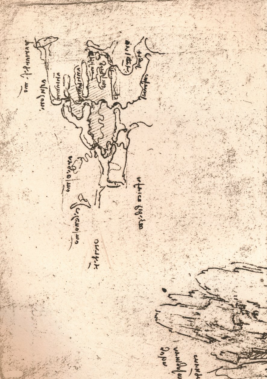 Mappa schizzo dell