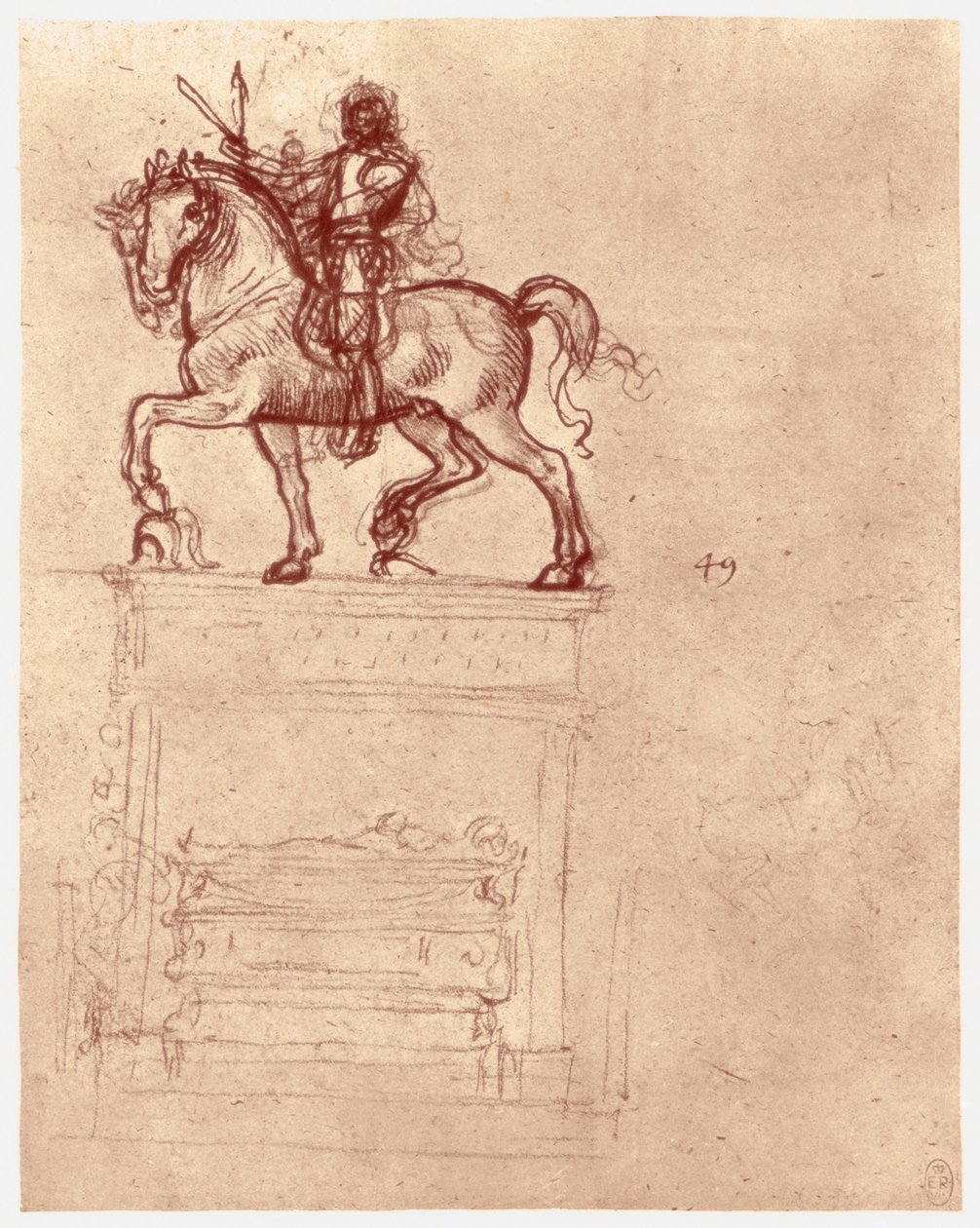 Monumento Trivulzio da Leonardo da Vinci