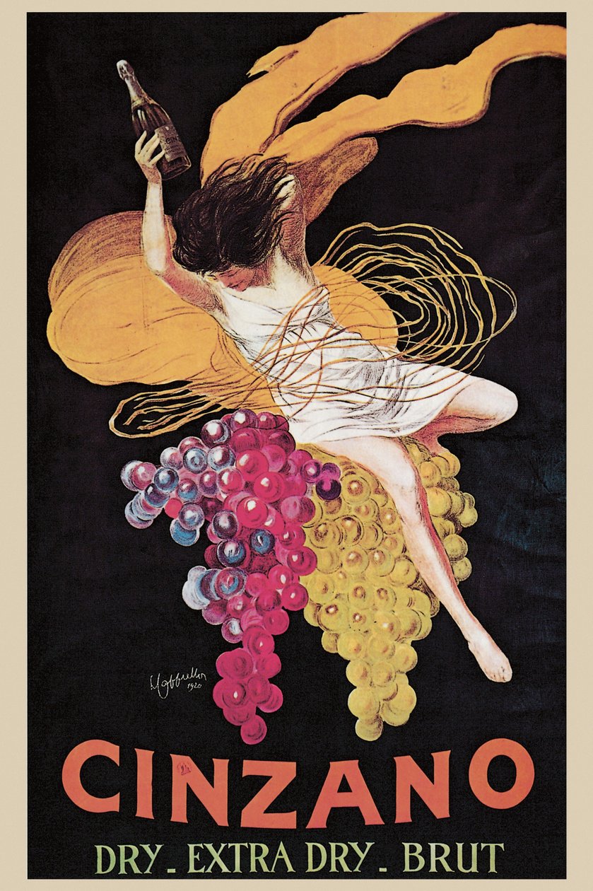 Cinzano, 1920 da Leonetto Cappiello