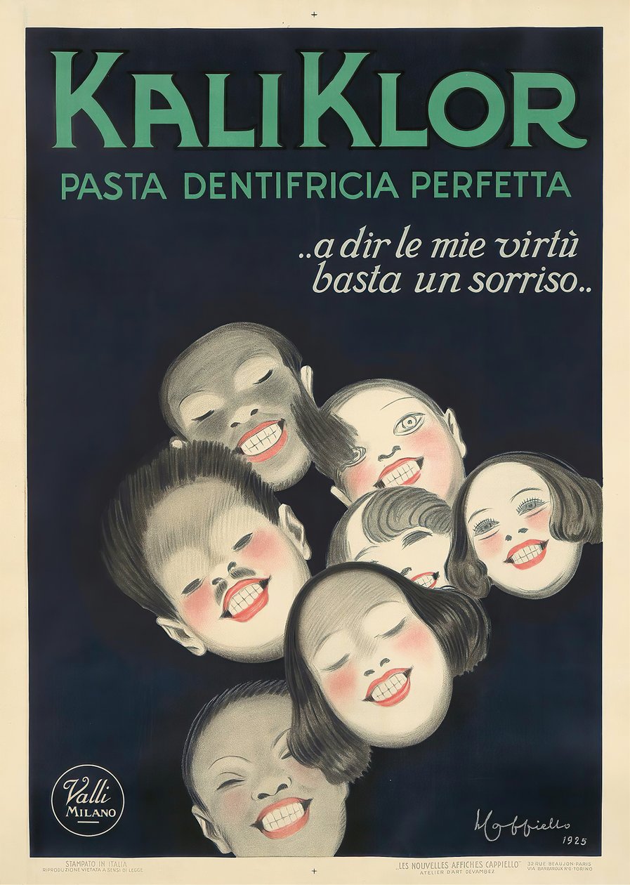 Kali Klor, 1925 da Leonetto Cappiello
