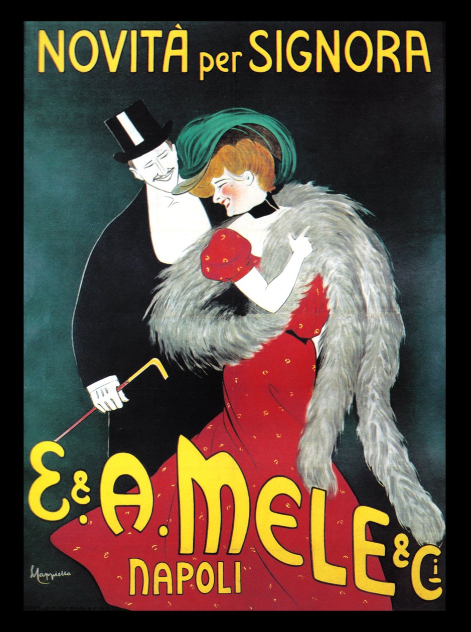 Novità per Signiori da Leonetto Cappiello