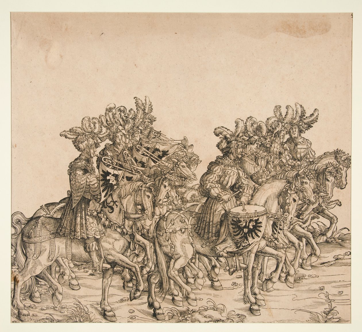 Trombettieri imperiali da Leonhard Beck