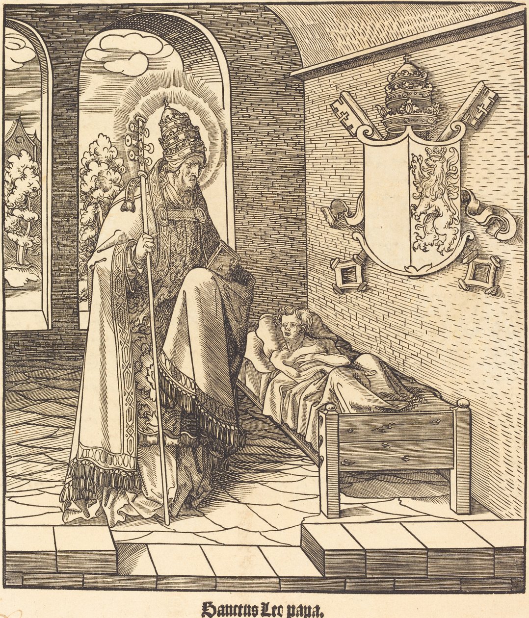 San Leone (Papa Leone IX) da Leonhard Beck