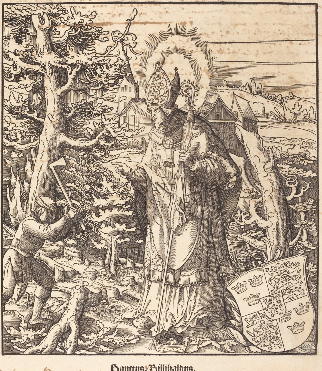 San Willibaldus da Leonhard Beck