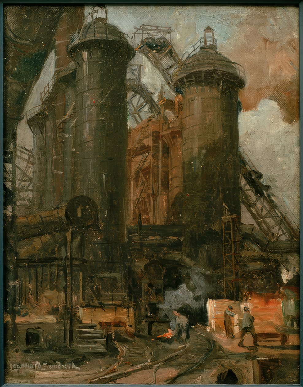 L. Sandrock, lavoro all