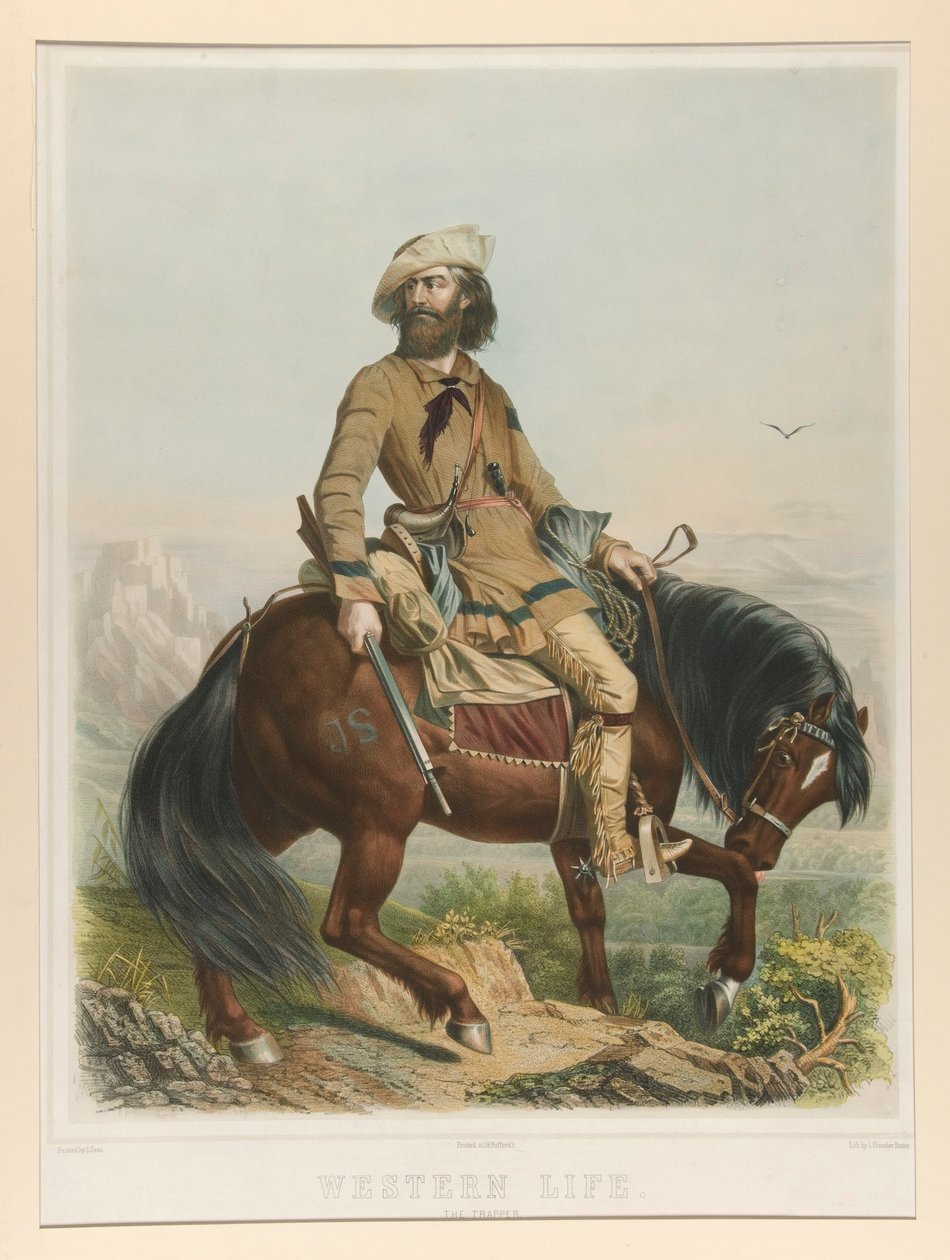 Vita occidentale, Il Trapper da Leopold Grozelier