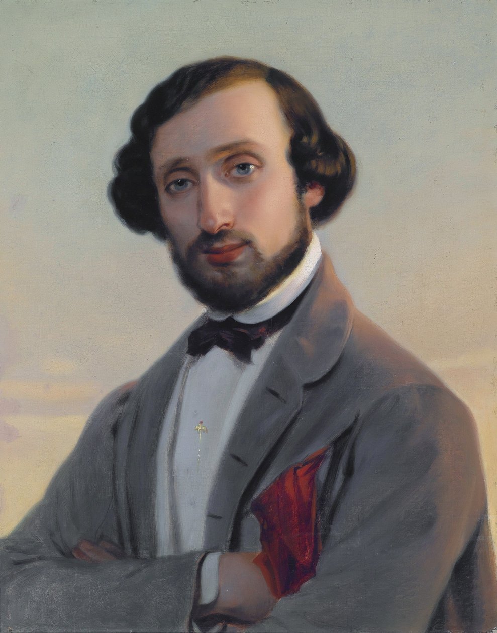 Ritratto di Ludwig August Frankl von Hochwart (1810-1894) da Leopold Pollak