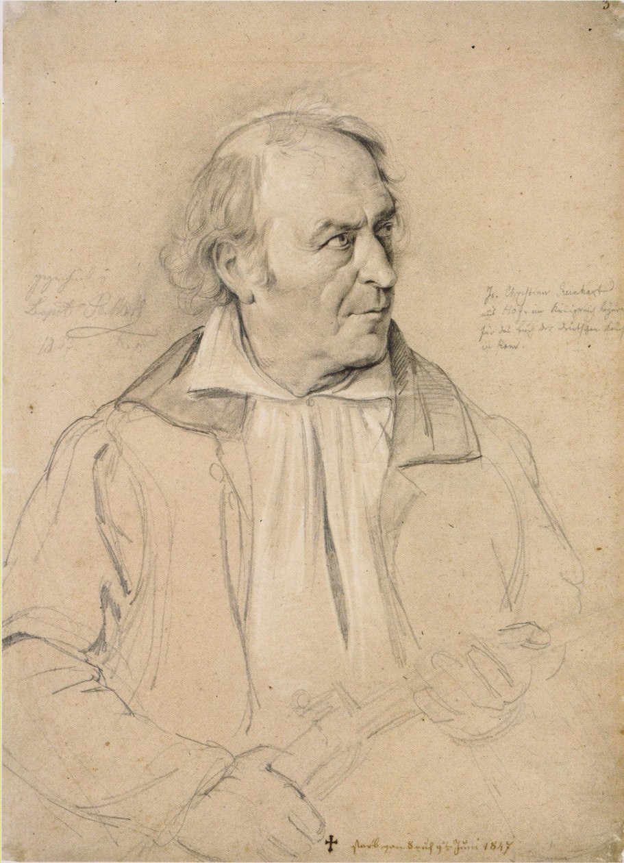 J C Reinhart di Leopold Pollak 1833 da Leopold Pollak