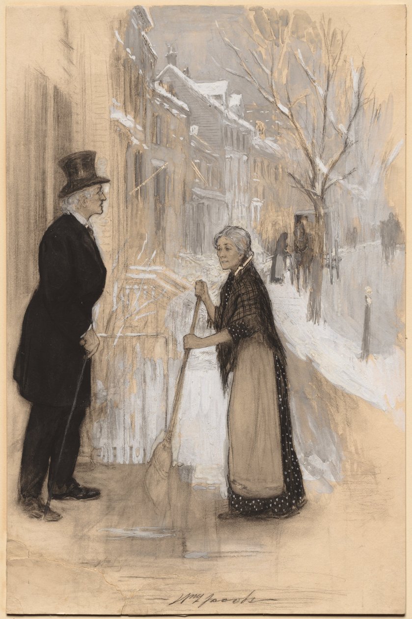 Schizzo per illustrare "Non Congedato Onorevolmente" da Leroy William Jacobs