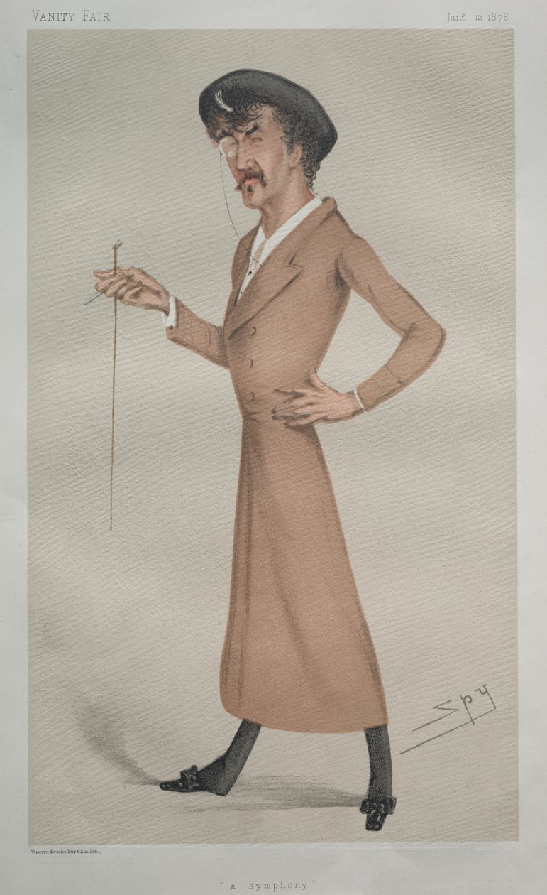 Una sinfonia (Whistler) da Leslie Matthew (Spy) Ward