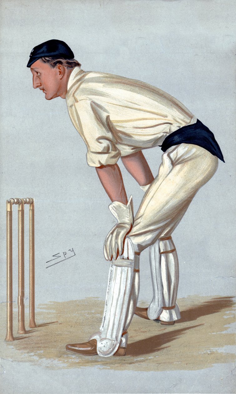 Cricket a Oxford, 1889 da Leslie Matthew Ward