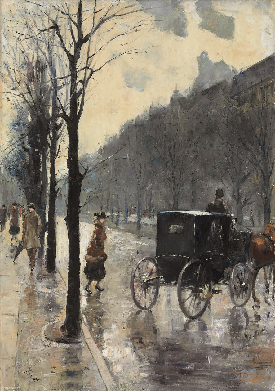 Boulevard Kurfürstendamm, 1910 da Lesser Ury