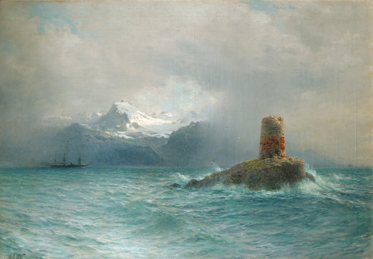 Le Isole Lofoten, 1895 da Lev Felixovich Lagorio