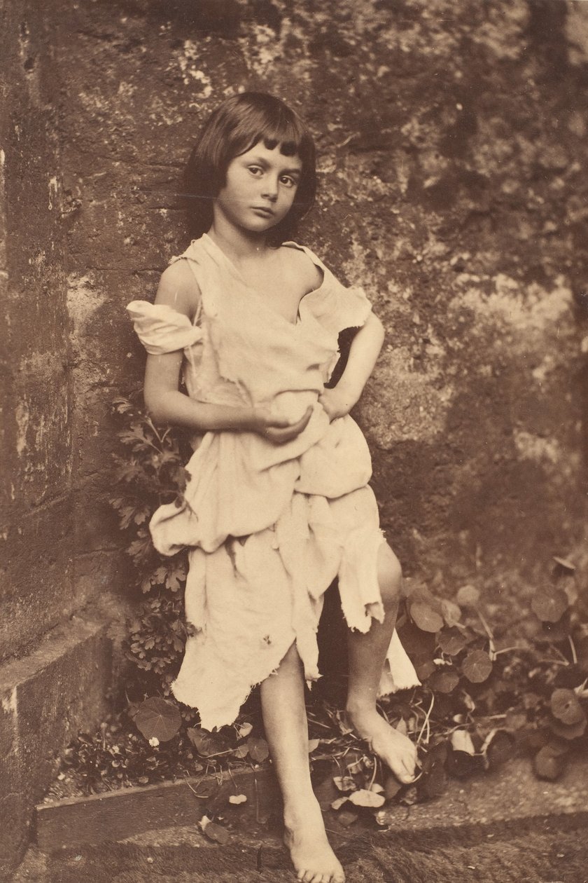 Alice Liddell come La mendicante, 1858 da Lewis Carroll