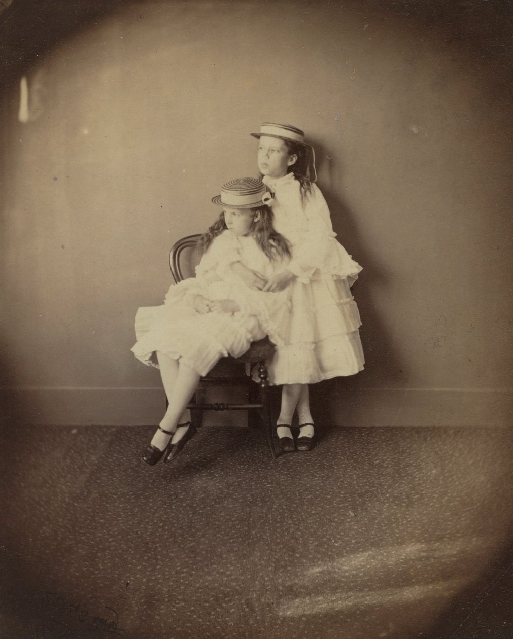 Julia ed Ethel Arnold, 1872 da Lewis Carroll