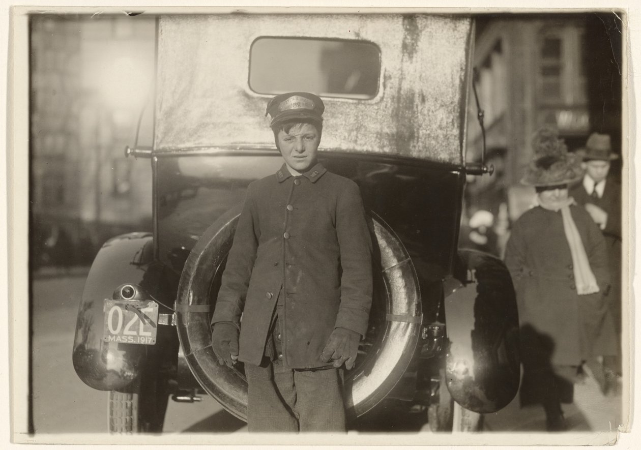 [Western Union Messenger, Massachusetts (Boston)] da Lewis W. Hine