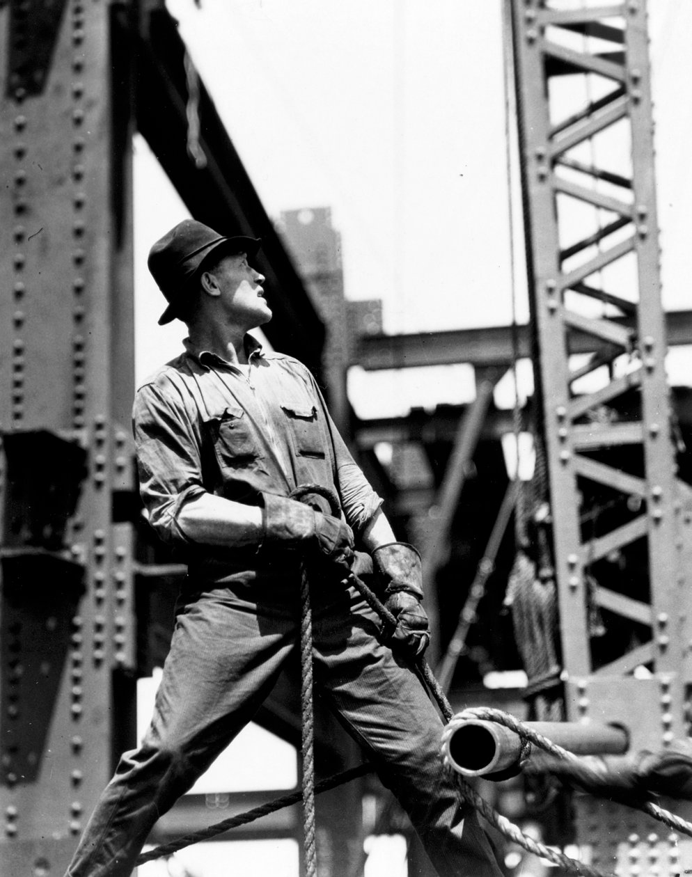 Operaio del Derrick, Empire State Building da Lewis Wickes Hine