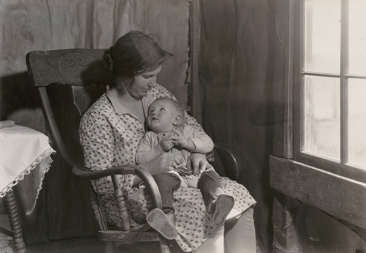 Oklahoma Madonna, (Servizio siccità della Croce Rossa) da Lewis Wickes Hine