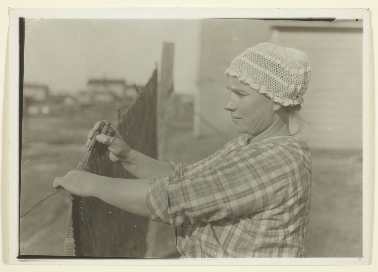 Moglie di un minatore slavo, New Dubois, Pennsylvania da Lewis Wickes Hine