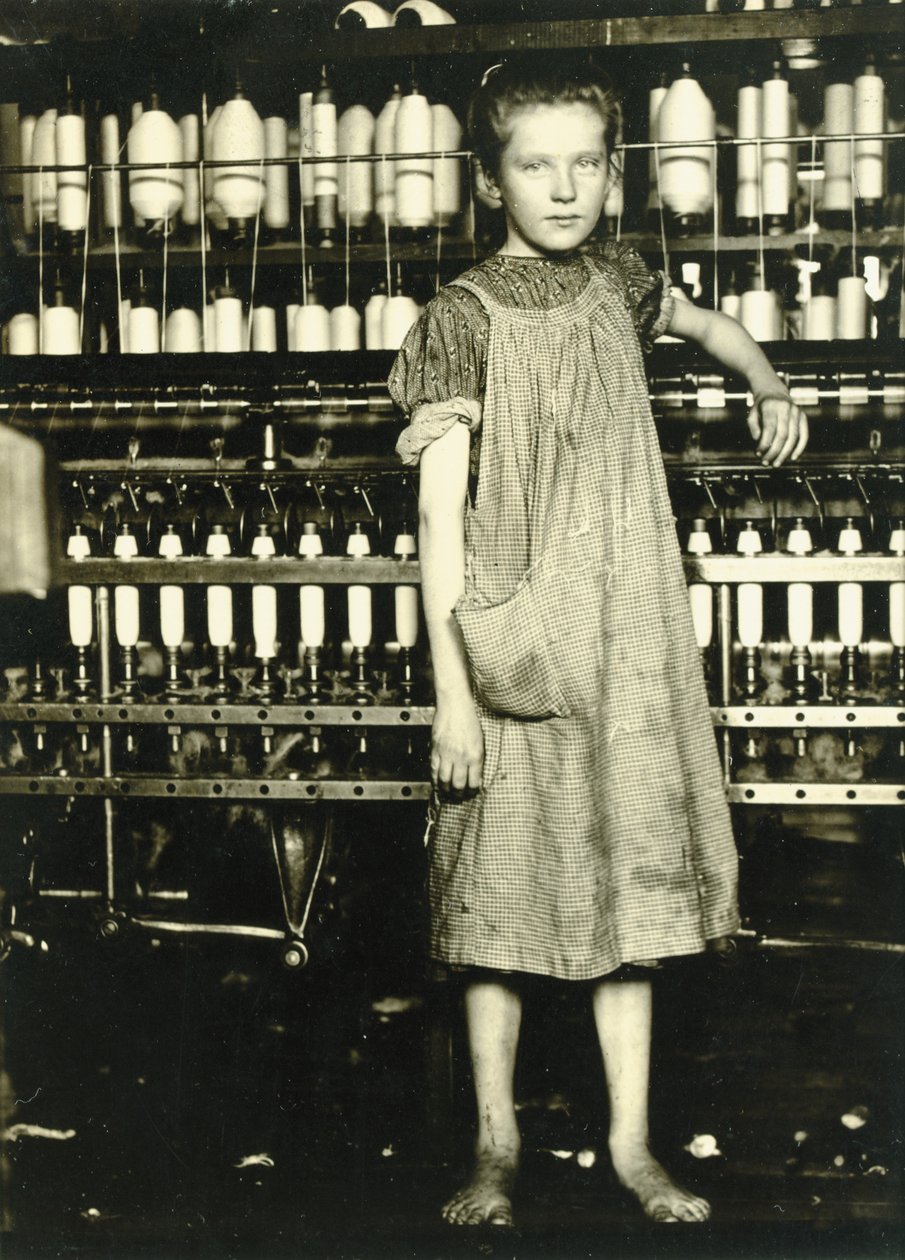 Filatrice da Lewis Wickes Hine