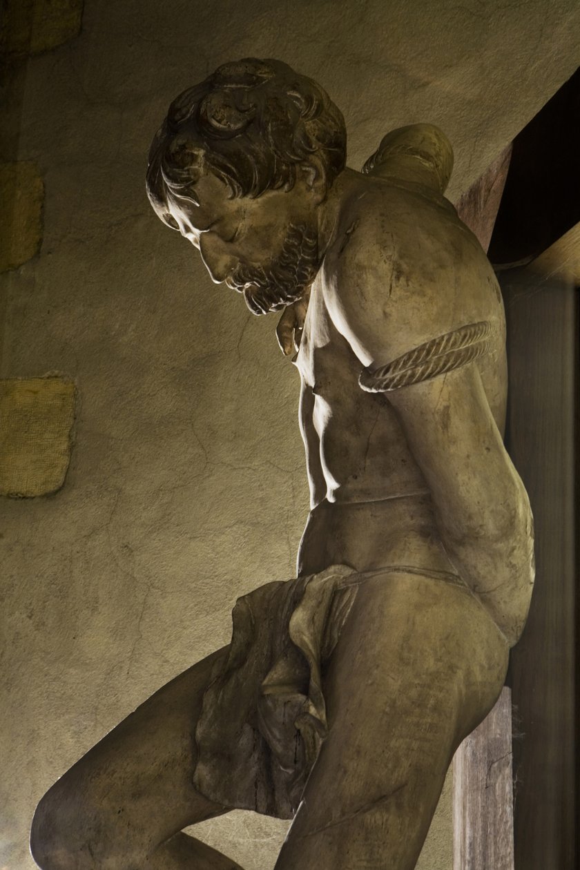 Calvario, dettaglio, c.1530 da Ligier Richier
