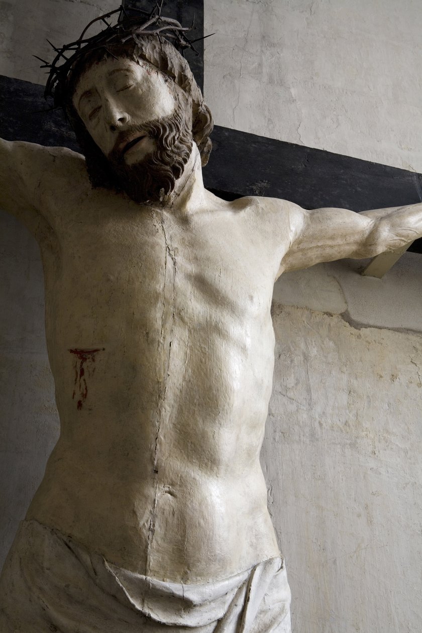 Cristo sulla croce (dettaglio) da Ligier Richier