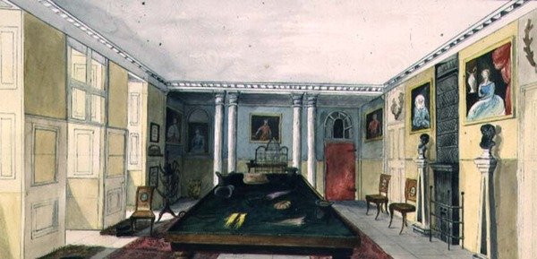 La sala ad Aynhoe da Lili Cartwright