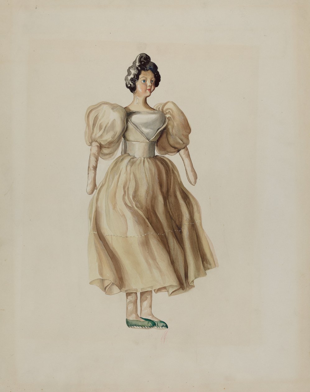 Bambola, c. 1936 da Lillian Causey