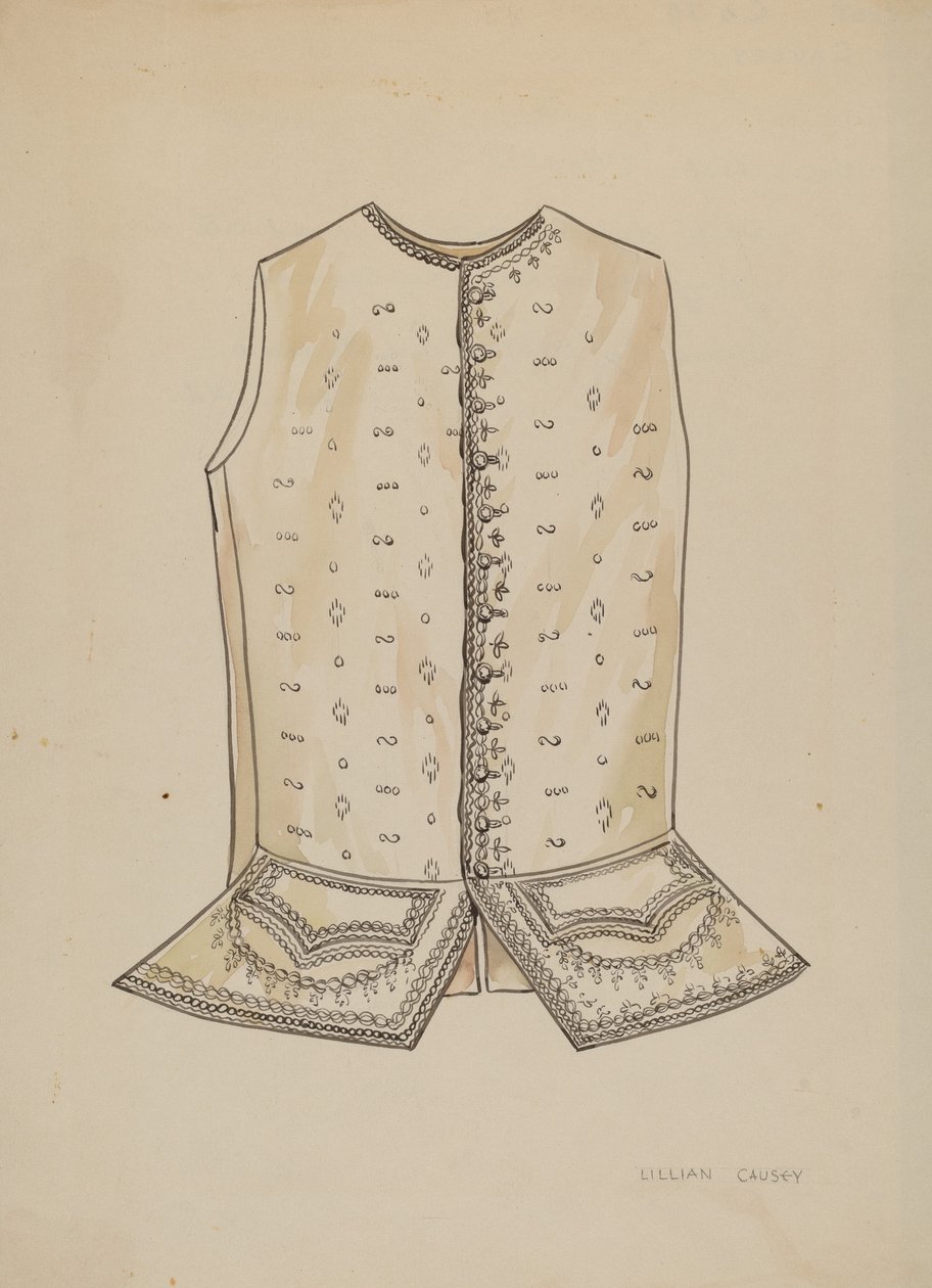 Gilet da uomo da Lillian Causey
