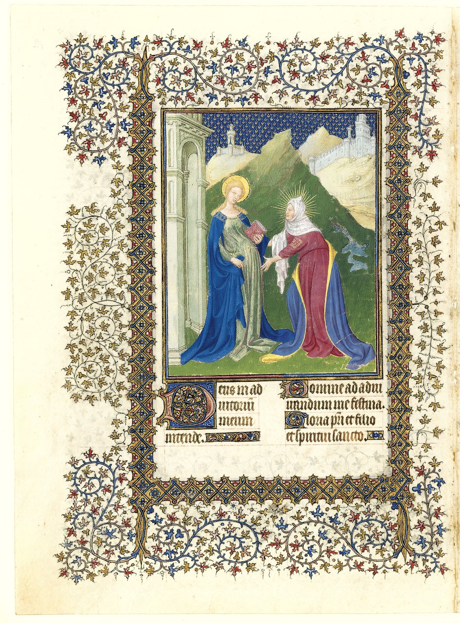 La Visitazione da Limbourg Brothers