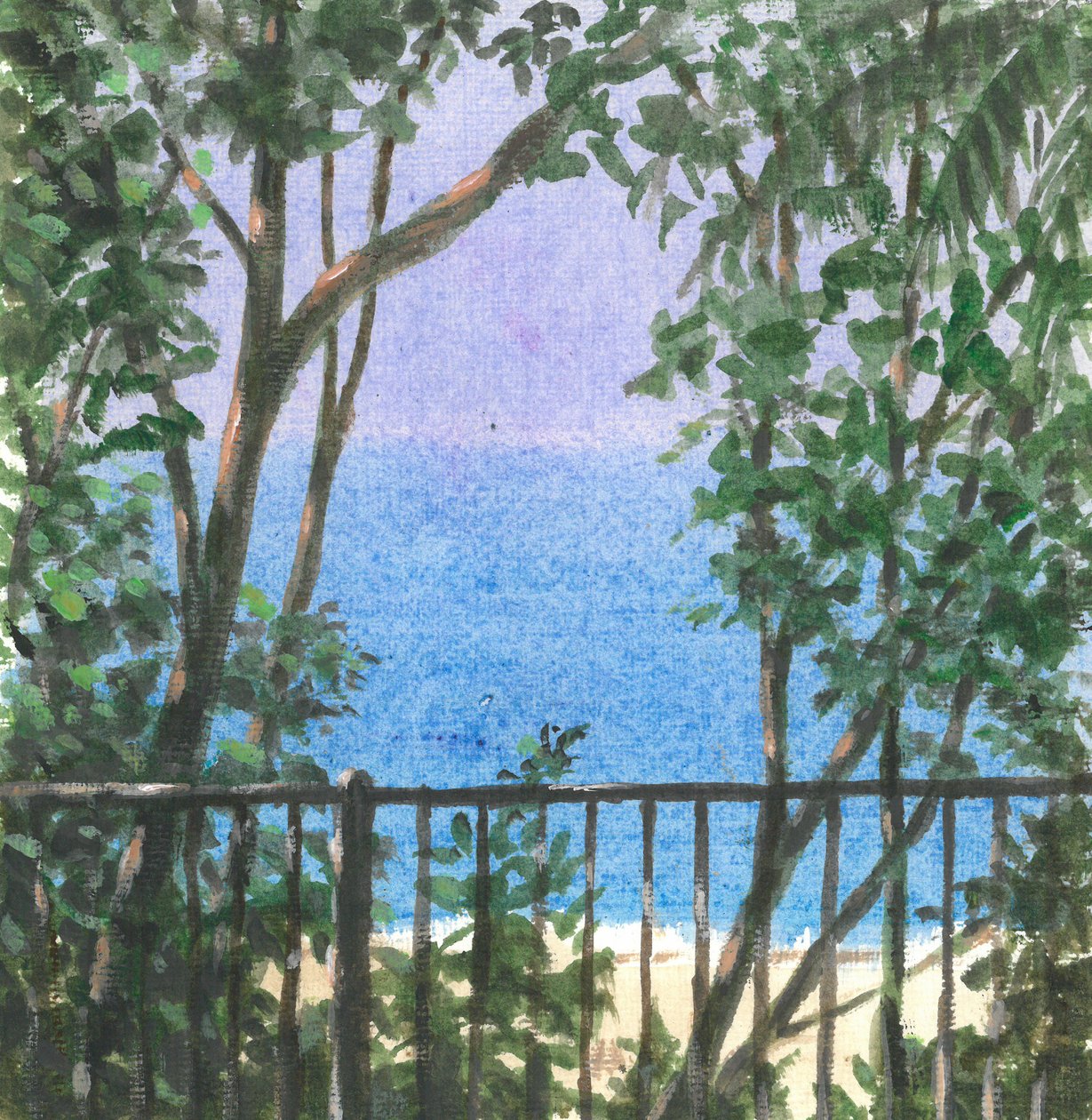 Vista dal Balcone, 2015 da Lincoln Seligman