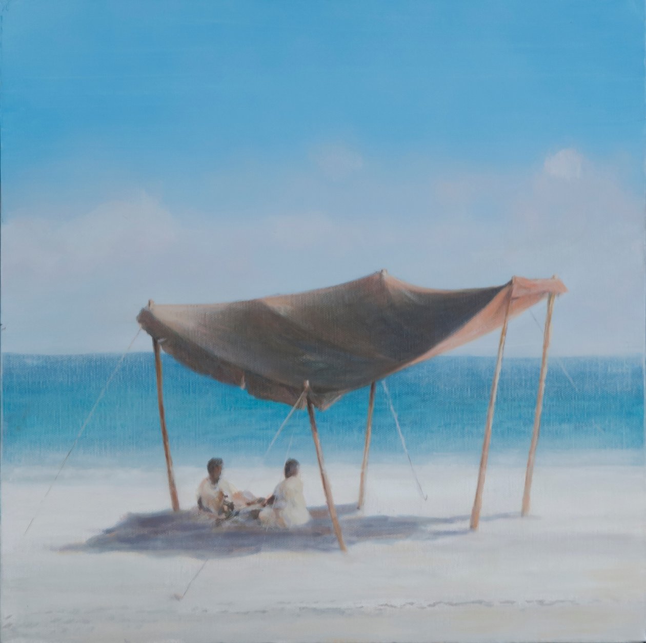 Tenda da spiaggia, 2012 da Lincoln Seligman