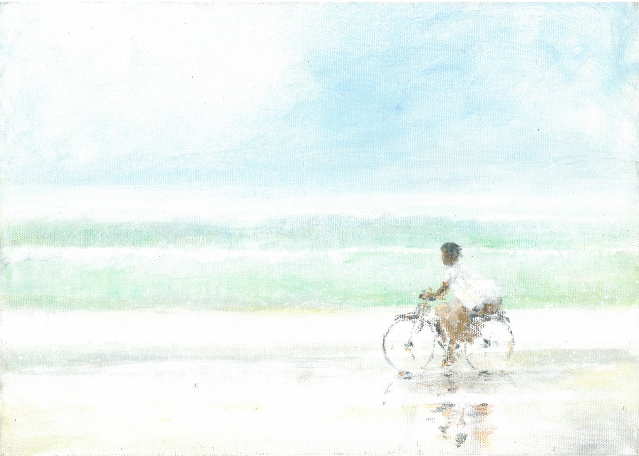 Ragazzo in bicicletta da Lincoln Seligman