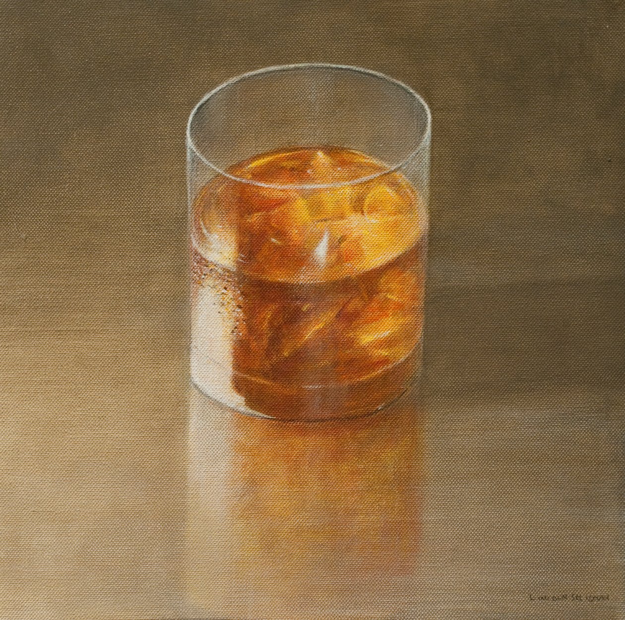 Bicchiere di whisky, 2010 da Lincoln Seligman