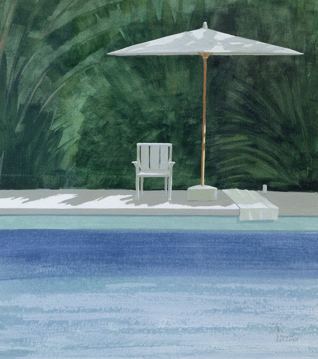 A bordo piscina, 1994 da Lincoln Seligman