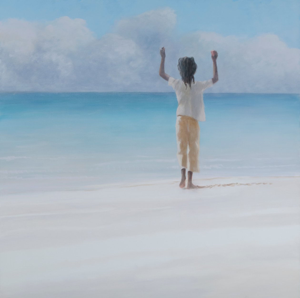 Rasta sulla spiaggia, 2012 da Lincoln Seligman