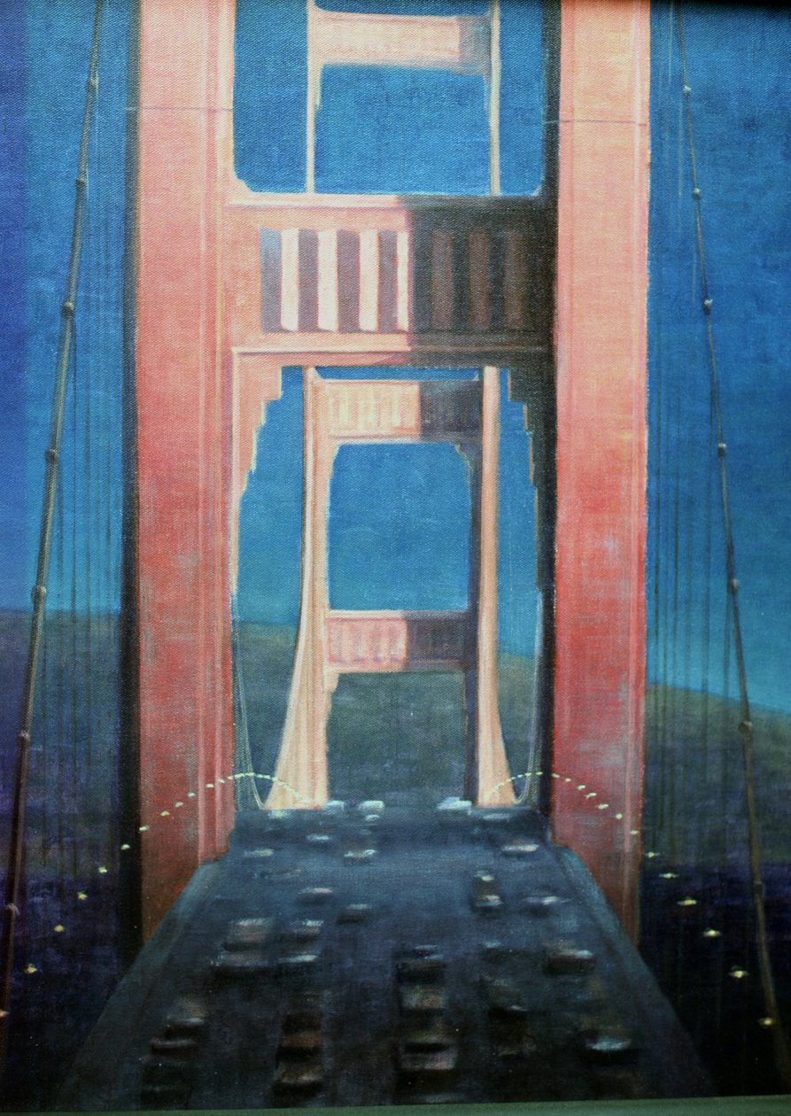 Il Golden Gate Bridge, 1992 da Lincoln Seligman