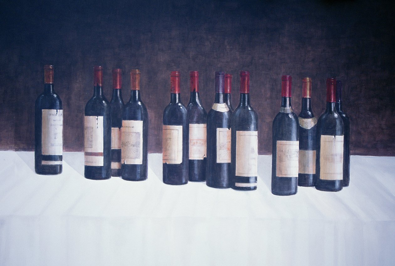 Paesaggio di vino, rosso, 2003 da Lincoln Seligman