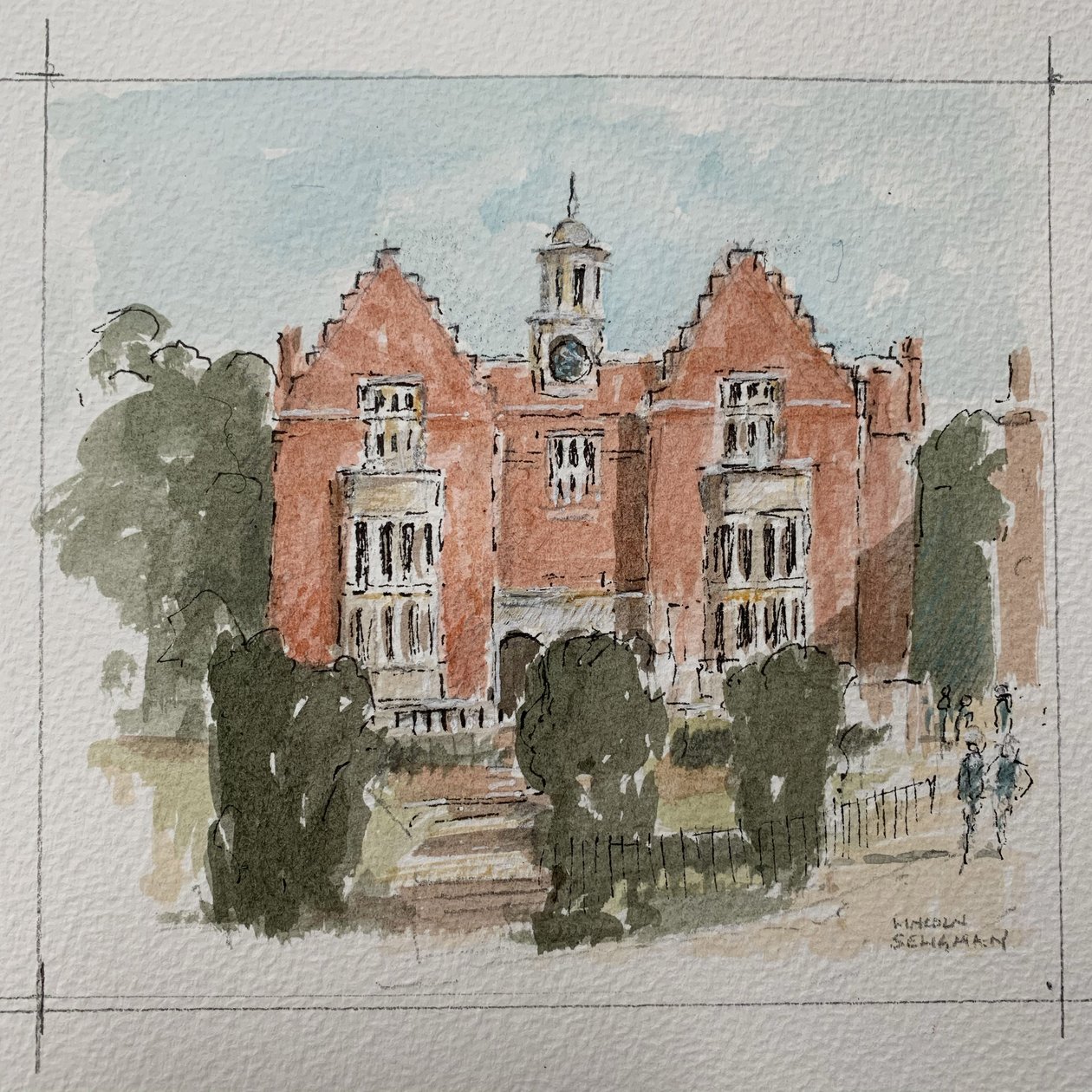 Scuola di Harrow da Lincoln Seligman